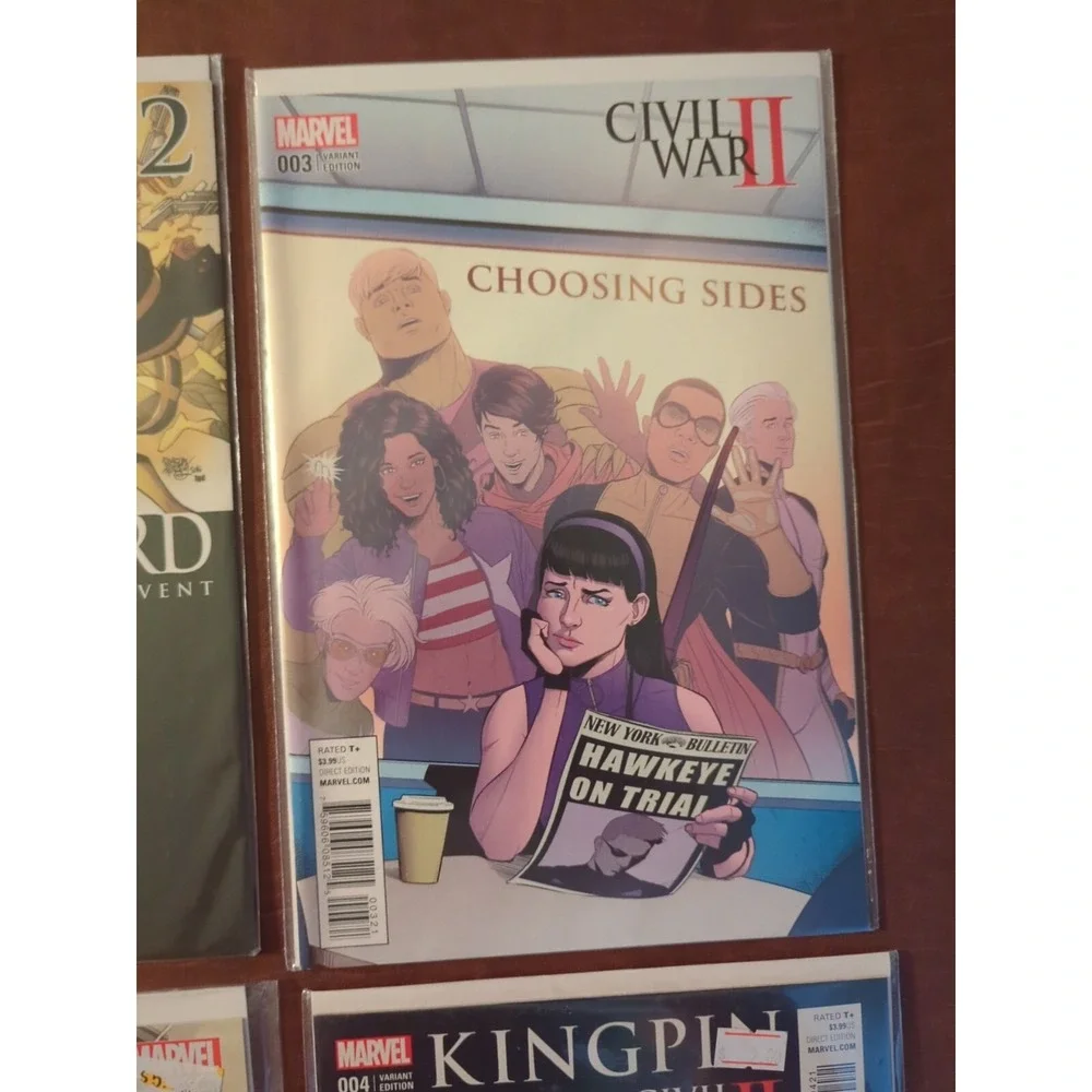 Marvel Comics‎ Civil War II Variant Lot – 11 Issues Total (~2016) NM Range